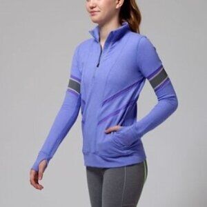 LULULEMON Ivivva Glacier Air Long Sleeve Tee Sz 14
